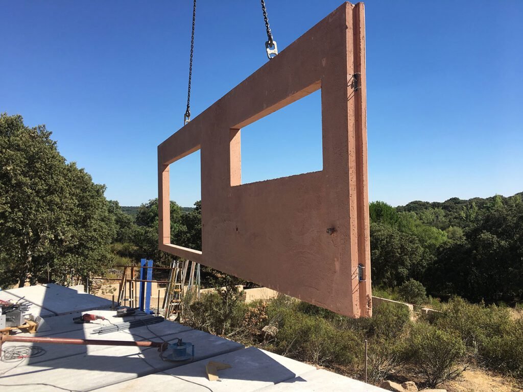Construcción casa modular